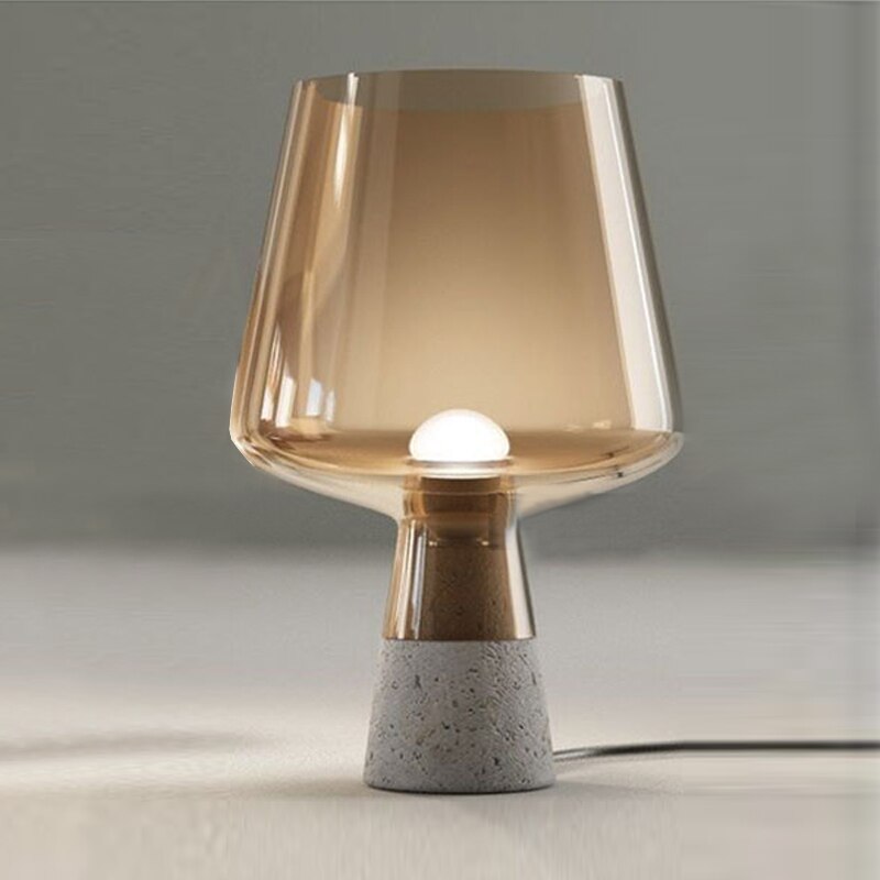 Industrial Cemented Table Lamp