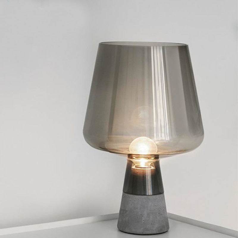 Industrial Cemented Table Lamp