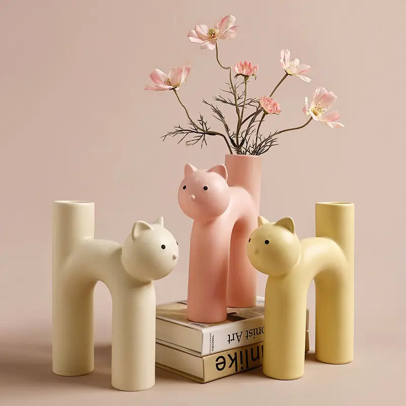 Meow Meow Tube Vase